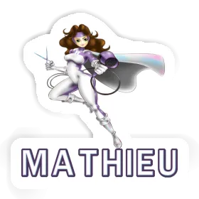 Aufkleber Mathieu Frisörin Image