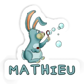 Rabbit Sticker Mathieu Image