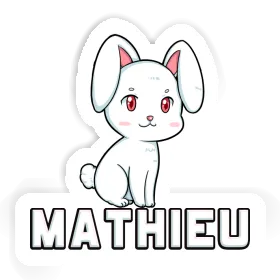 Sticker Mathieu Bunny Image
