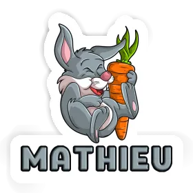 Sticker Mathieu Hare Image