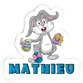 Mathieu Sticker Easter Bunny Image