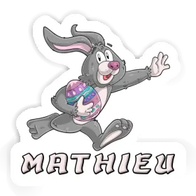 Easter bunny Sticker Mathieu Image