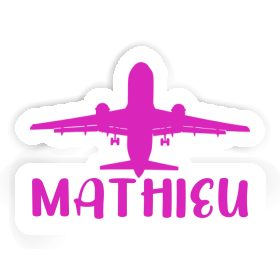 Autocollant Jumbo-Jet Mathieu Image