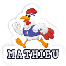 Autocollant Mathieu Poulet Image