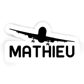 Autocollant Mathieu Avion Image