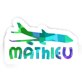 Jumbo-Jet Autocollant Mathieu Image