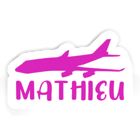 Mathieu Autocollant Jumbo-Jet Image
