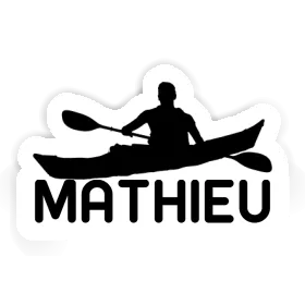Sticker Mathieu Kayaker Image