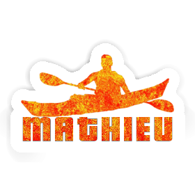 Mathieu Sticker Kayaker Image
