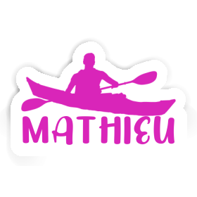 Kayaker Sticker Mathieu Image