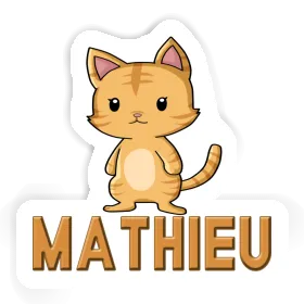 Autocollant Mathieu Chaton Image