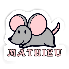 Mathieu Autocollant Souris Image