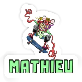 Autocollant Patineur Mathieu Image