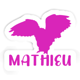 Owl Sticker Mathieu Image