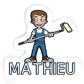 Autocollant Mathieu Peintre Image