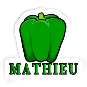 Aufkleber Mathieu Paprika Image