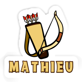 Aufkleber Pfeilbogen Mathieu Image