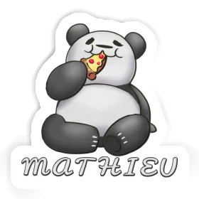 Mathieu Autocollant Panda Image