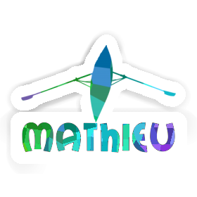 Mathieu Sticker Ruderboot Image
