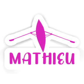 Sticker Ruderboot Mathieu Image