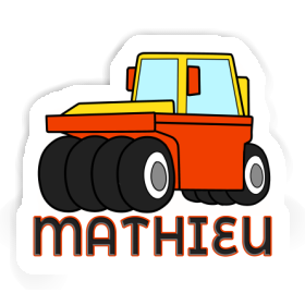 Autocollant Rouleau à pneus Mathieu Image