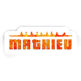 Mathieu Sticker Ruderboot Image