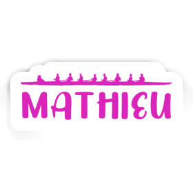 Ruderboot Sticker Mathieu Image