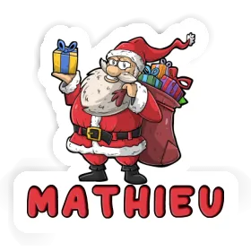 Weihnachtsmann Aufkleber Mathieu Image