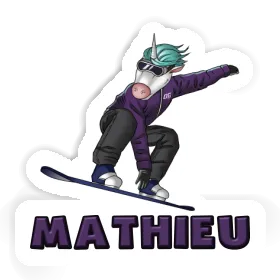 Autocollant Mathieu Boardeuse Image
