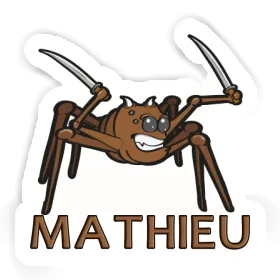 Araignée de combat Autocollant Mathieu Image