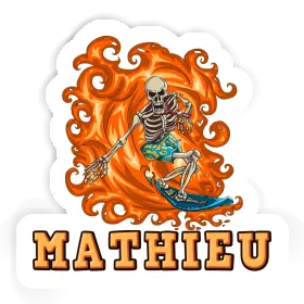Surfeur Autocollant Mathieu Image