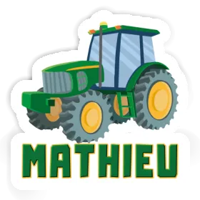 Autocollant Mathieu Tracteur Image