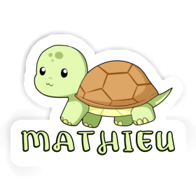 Mathieu Sticker Turtle Image
