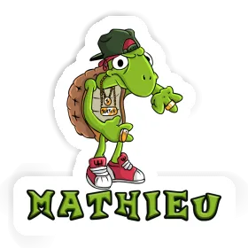 Hip Hop Turtle Sticker Mathieu Image