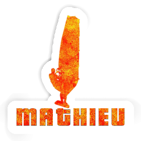 Autocollant véliplanchiste Mathieu Image