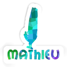 Mathieu Autocollant Windsurfer Image