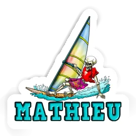 Mathieu Autocollant Surfeur Image