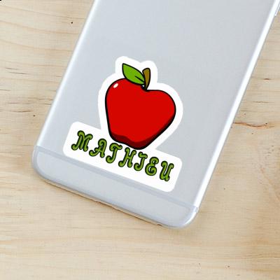 Sticker Apfel Mathieu Laptop Image