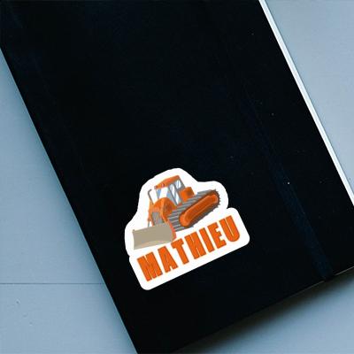 Sticker Mathieu Excavator Notebook Sticker Mathieu Excavator Gift package Image