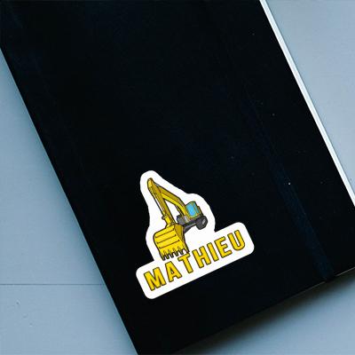 Sticker Excavator Mathieu Laptop Sticker Excavator Mathieu Laptop Image