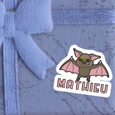 Autocollant Chauve-souris Mathieu Notebook Image