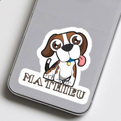 Beagle Aufkleber Mathieu Laptop Image