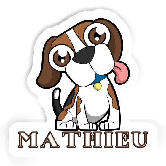 Beagle Autocollant Mathieu Laptop Image