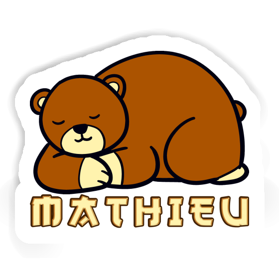 Bär Aufkleber Mathieu Notebook Image