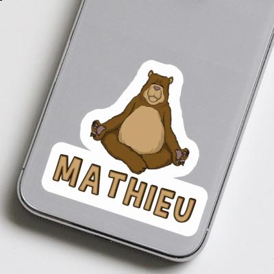 Sticker Yoga-Bär Mathieu Notebook Sticker Yoga-Bär Mathieu Notebook Image