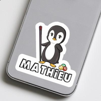 Sticker Mathieu Billardspieler Notebook Sticker Mathieu Billardspieler Notebook Image