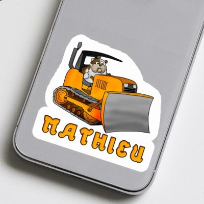 Bulldozer Sticker Mathieu Bulldozer Sticker Mathieu Image