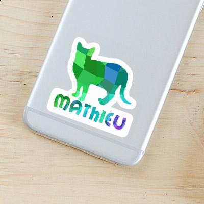 Sticker Mathieu Katze Laptop Image