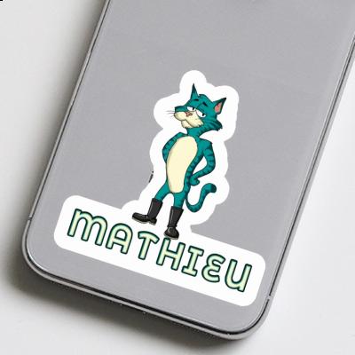Mathieu Sticker Cat Laptop Image