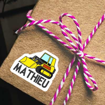 Aufkleber Raupenlader Mathieu Gift package Image